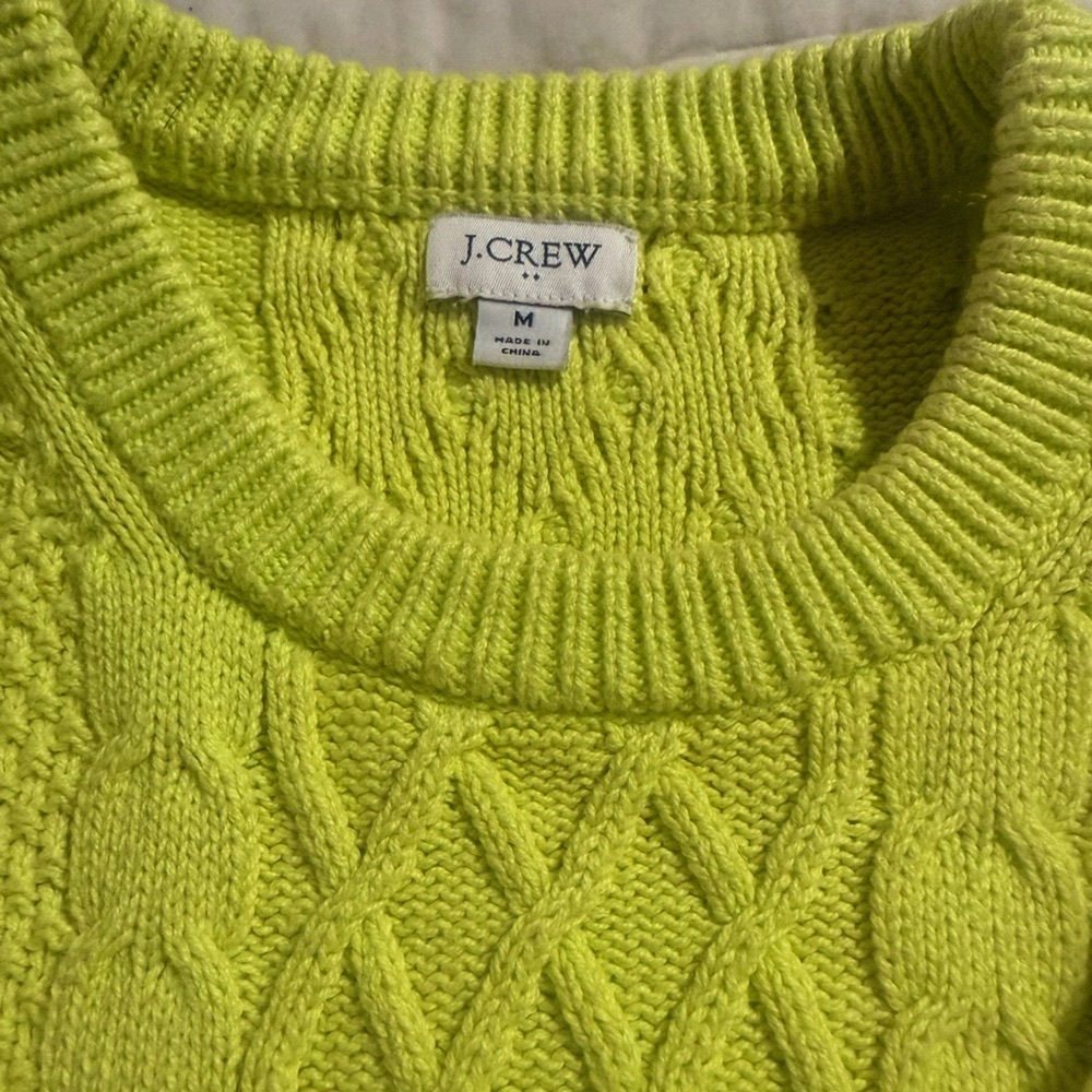 J.Crew Cable Knit Sweater